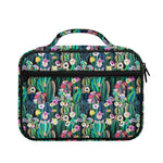 Watercolor Blooming Cactus Print Briefcase Bible Bag