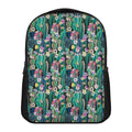 Watercolor Blooming Cactus Print Casual Backpack