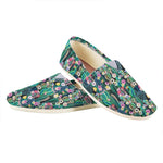 Watercolor Blooming Cactus Print Casual Shoes