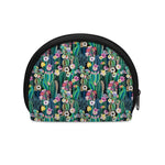 Watercolor Blooming Cactus Print Coin Purse