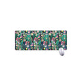 Watercolor Blooming Cactus Print Extended Mouse Pad