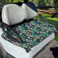 Watercolor Blooming Cactus Print Golf Cart Seat Cover