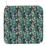 Watercolor Blooming Cactus Print Hand Towel