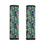 Watercolor Blooming Cactus Print Handle Covers