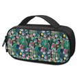 Watercolor Blooming Cactus Print Portable Cooler Travel Case