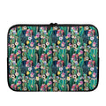 Watercolor Blooming Cactus Print Laptop Sleeve