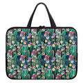 Watercolor Blooming Cactus Print Laptop Sleeve With Handle