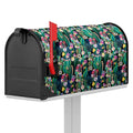 Watercolor Blooming Cactus Print Mailbox Cover
