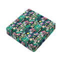 Watercolor Blooming Cactus Print Outdoor Seat Cushion Cover