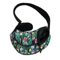 Watercolor Blooming Cactus Print Pet Sling Carrier