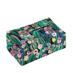 Watercolor Blooming Cactus Print Rectangle Tissue Box Cover