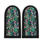 Watercolor Blooming Cactus Print Skillet Handle Cover