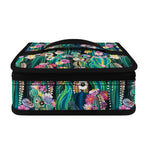 Watercolor Blooming Cactus Print Small Lunch Bag