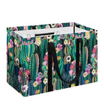 Watercolor Blooming Cactus Print Utility Tote Bag