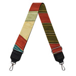 Watercolor Bookshelf Pattern Print Bag Strap