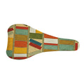 Watercolor Bookshelf Pattern Print Bicycle Seat Cover