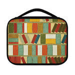 Watercolor Bookshelf Pattern Print Classic Bible Case