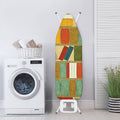 Watercolor Bookshelf Pattern Print Ironing Board Cover