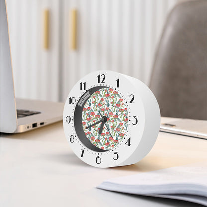 Watercolor Bouvardia Print Alarm Clock