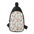 Watercolor Bouvardia Print Sling Bag