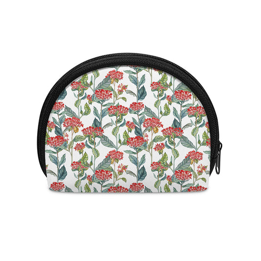 Watercolor Bouvardia Print Coin Purse