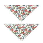 Watercolor Bouvardia Print Dog Bandana