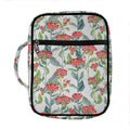 Watercolor Bouvardia Print Front Pocket Bible Bag