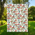 Watercolor Bouvardia Print Garden Flag