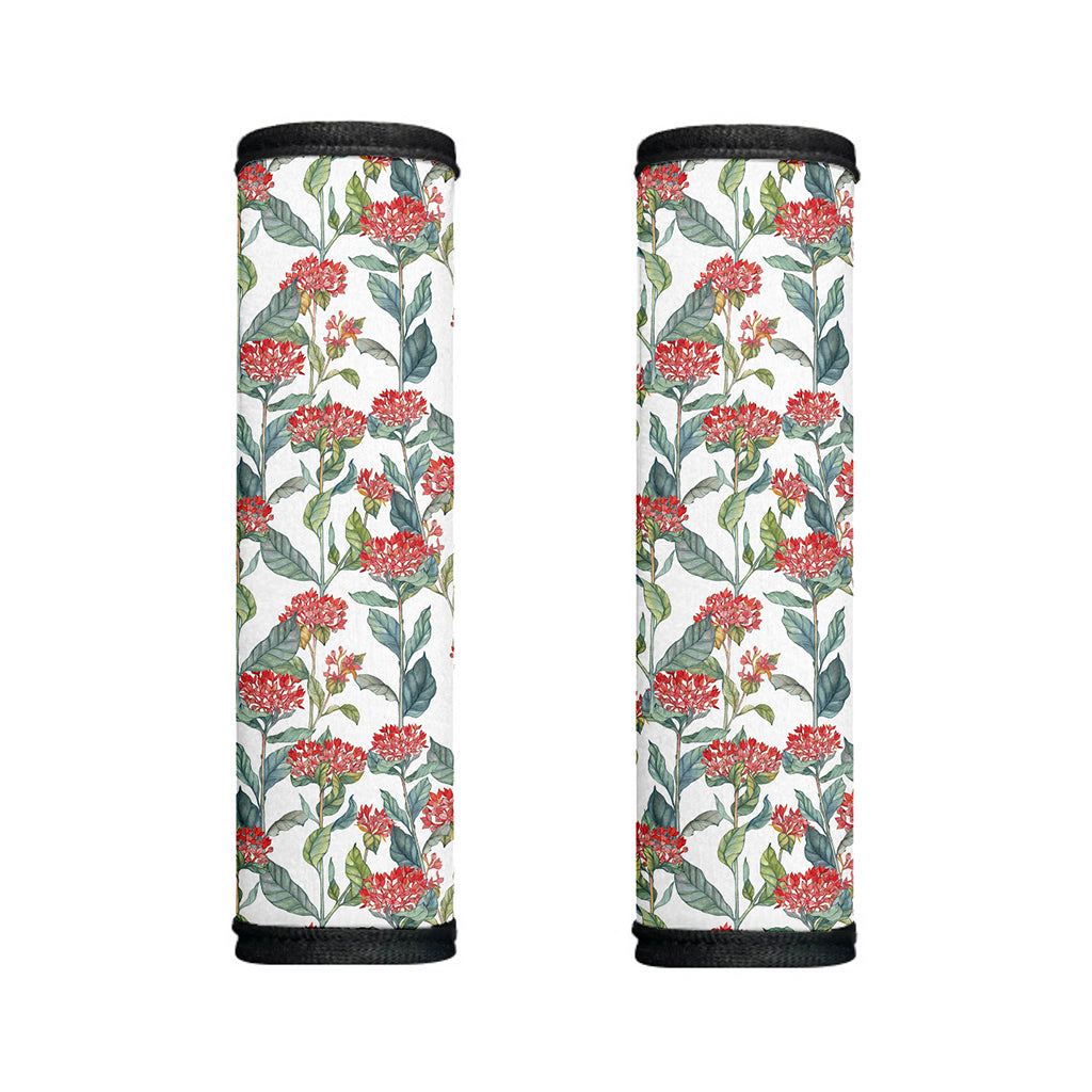 Watercolor Bouvardia Print Handle Covers
