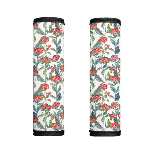 Watercolor Bouvardia Print Handle Covers