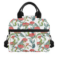 Watercolor Bouvardia Print Insulated Lunch Bag