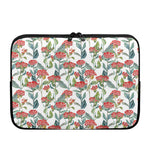 Watercolor Bouvardia Print Laptop Sleeve