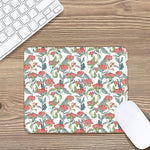 Watercolor Bouvardia Print Mouse Pad