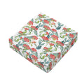 Watercolor Bouvardia Print Outdoor Seat Cushion Cover