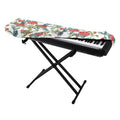 Watercolor Bouvardia Print Piano Keyboard Cover