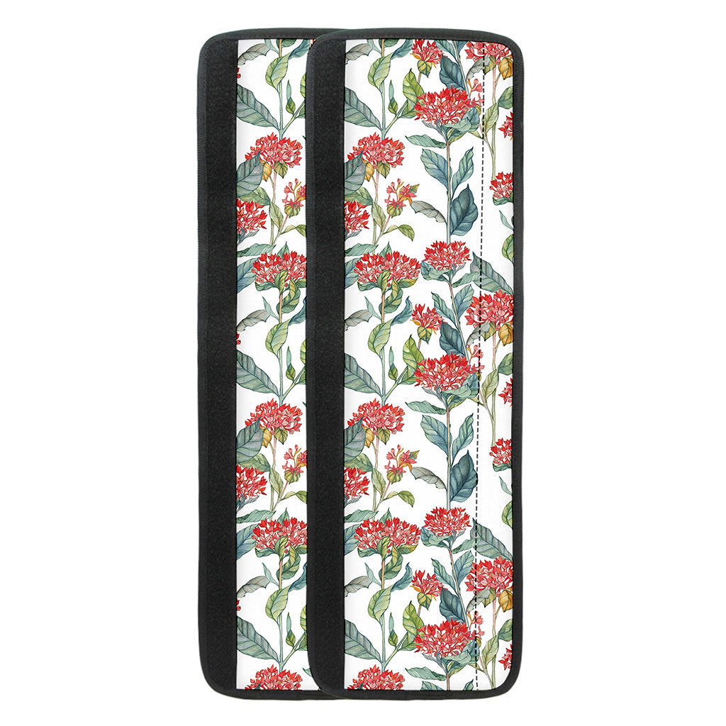 Watercolor Bouvardia Print Refrigerator Handle Covers