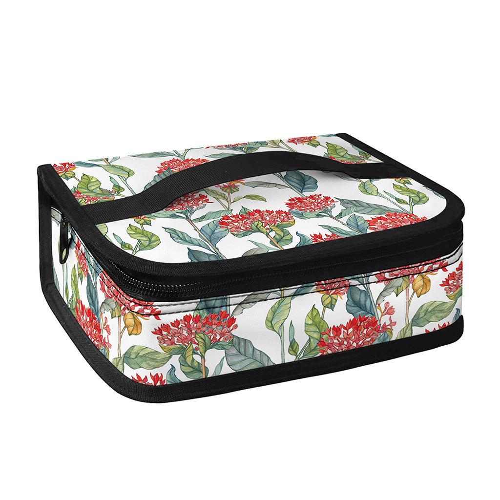 Watercolor Bouvardia Print Small Lunch Bag