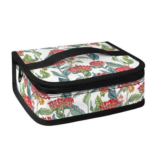 Watercolor Bouvardia Print Small Lunch Bag