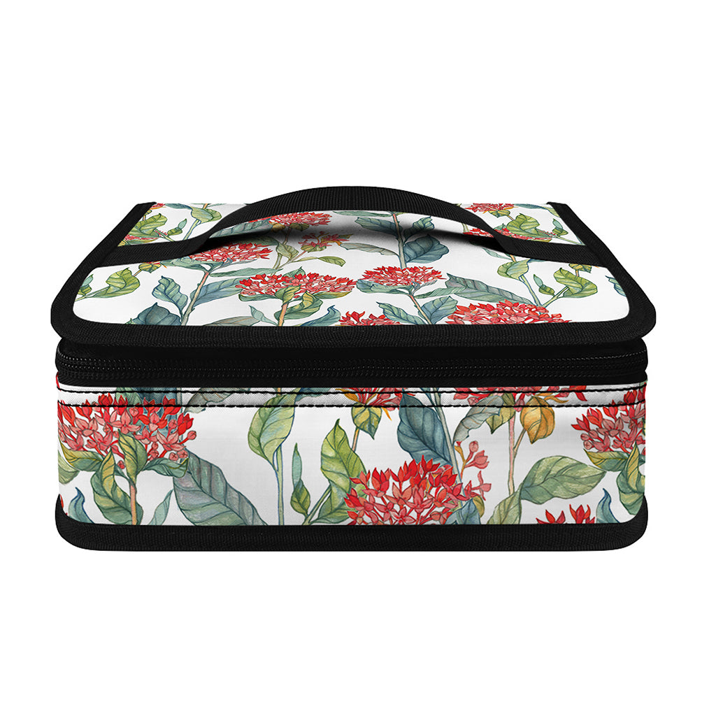 Watercolor Bouvardia Print Small Lunch Bag
