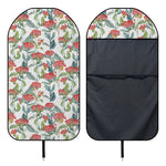 Watercolor Bouvardia Print Waterproof Car Seat Cover
