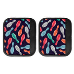 Watercolor Bowling Pins Pattern Print Handle Covers