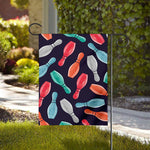 Watercolor Bowling Pins Pattern Print House Flag
