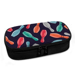 Watercolor Bowling Pins Pattern Print Insulin Cooler Travel Case