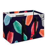 Watercolor Bowling Pins Pattern Print Utility Tote Bag