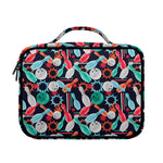 Watercolor Bowling Theme Pattern Print Briefcase Bible Bag