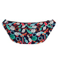Watercolor Bowling Theme Pattern Print Fanny Pack