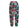 Watercolor Bowling Theme Pattern Print Fleece Lined Knit Pants
