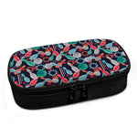 Watercolor Bowling Theme Pattern Print Insulin Cooler Travel Case