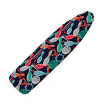 Watercolor Bowling Theme Pattern Print Ironing Board Cover
