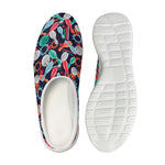 Watercolor Bowling Theme Pattern Print Mesh Casual Shoes